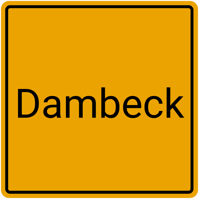 Meldebestätigung Dambeck