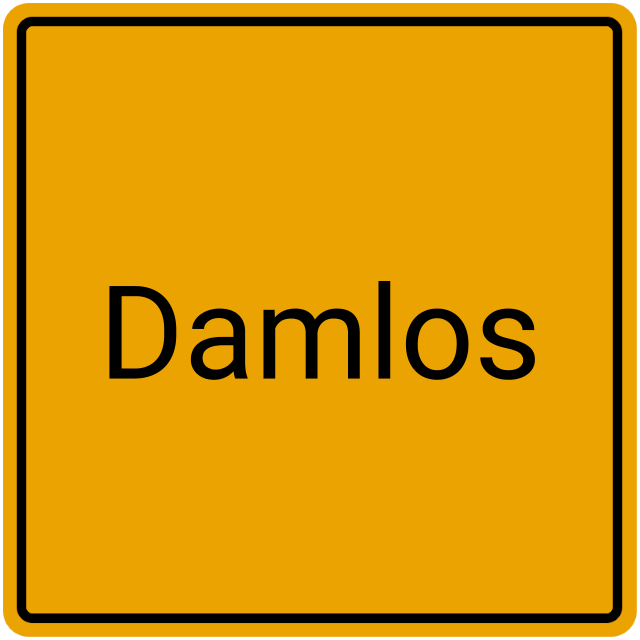 Meldebestätigung Damlos