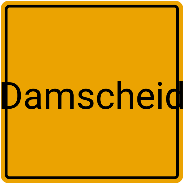 Meldebestätigung Damscheid