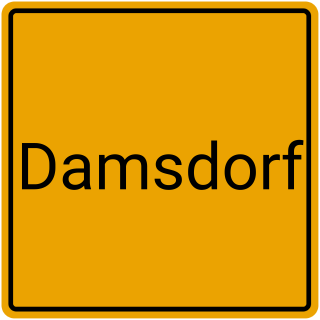 Meldebestätigung Damsdorf
