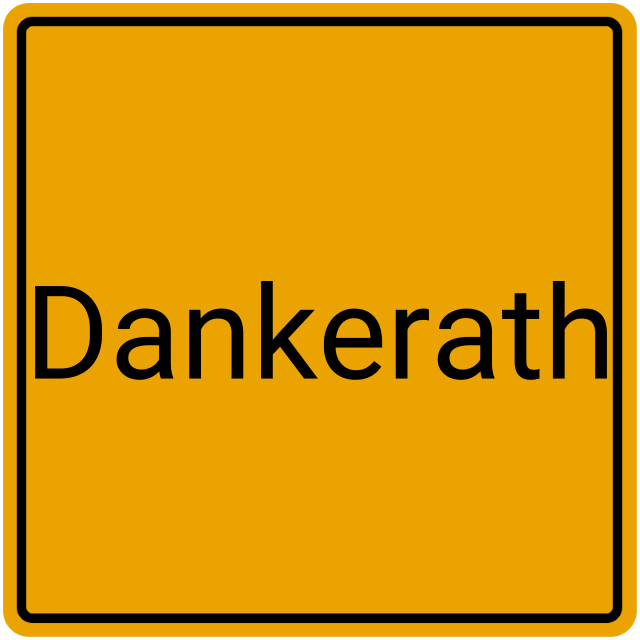 Meldebestätigung Dankerath