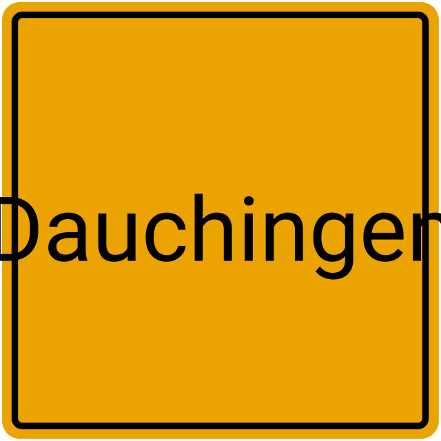 Meldebestätigung Dauchingen