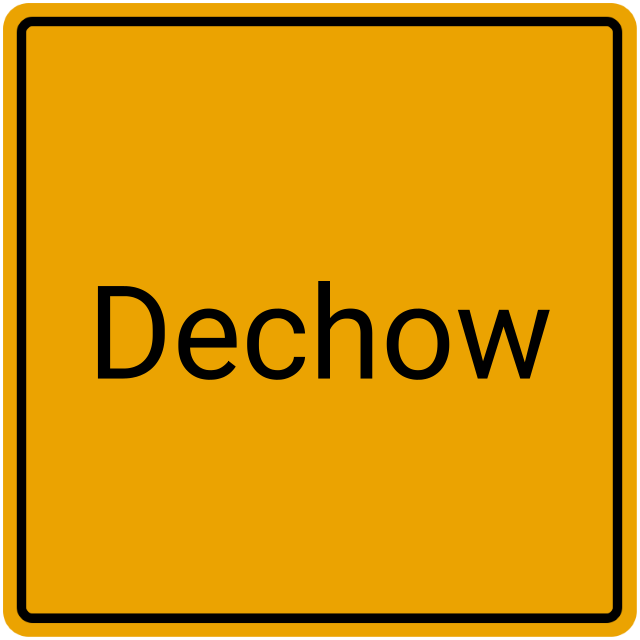 Meldebestätigung Dechow