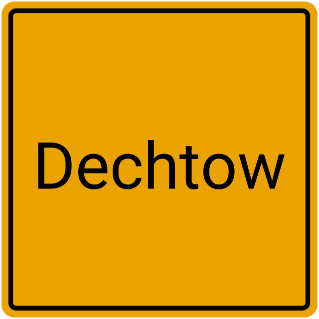 Meldebestätigung Dechtow