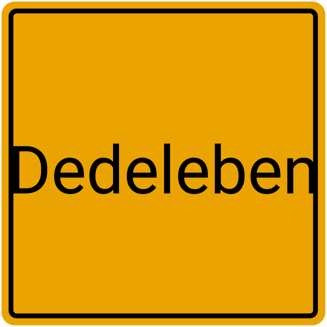 Meldebestätigung Dedeleben