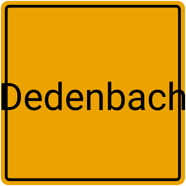 Meldebestätigung Dedenbach