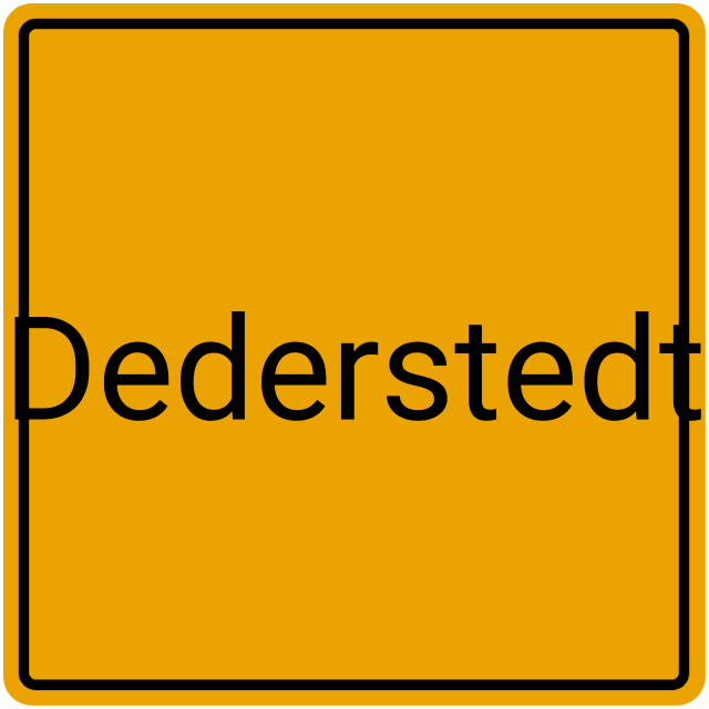 Meldebestätigung Dederstedt