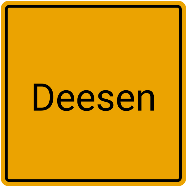 Meldebestätigung Deesen