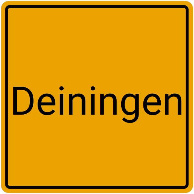 Meldebestätigung Deiningen