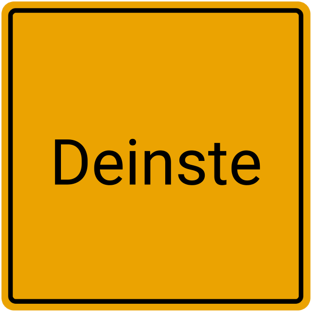 Meldebestätigung Deinste