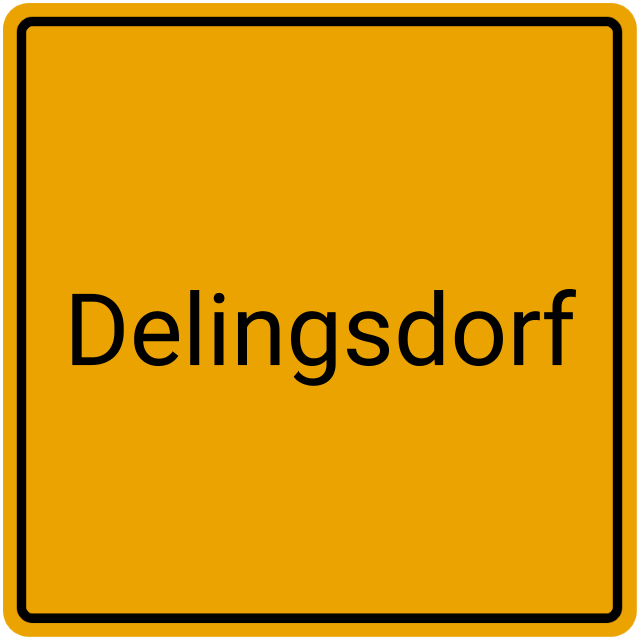 Meldebestätigung Delingsdorf