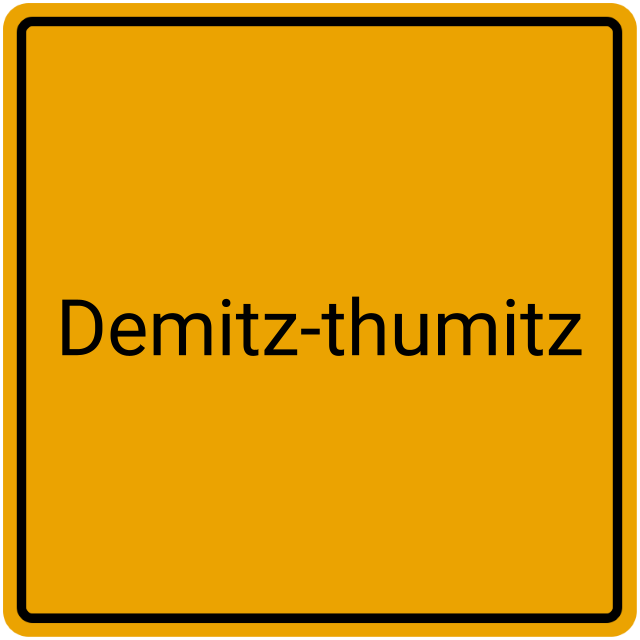 Meldebestätigung Demitz-Thumitz