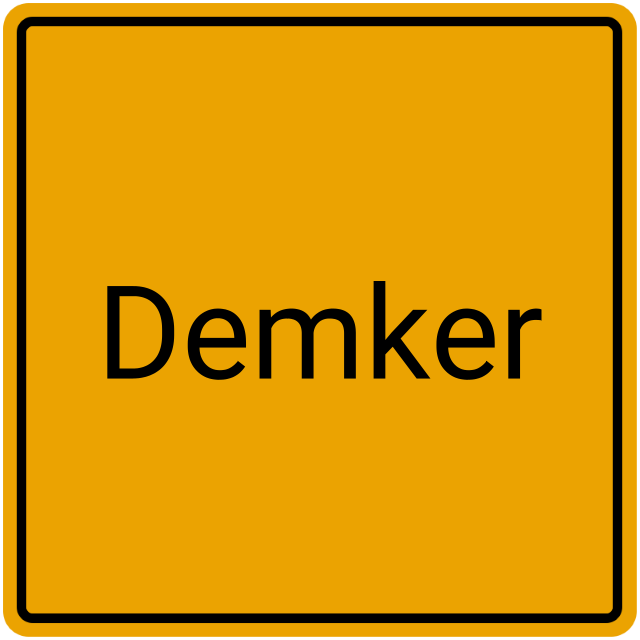 Meldebestätigung Demker