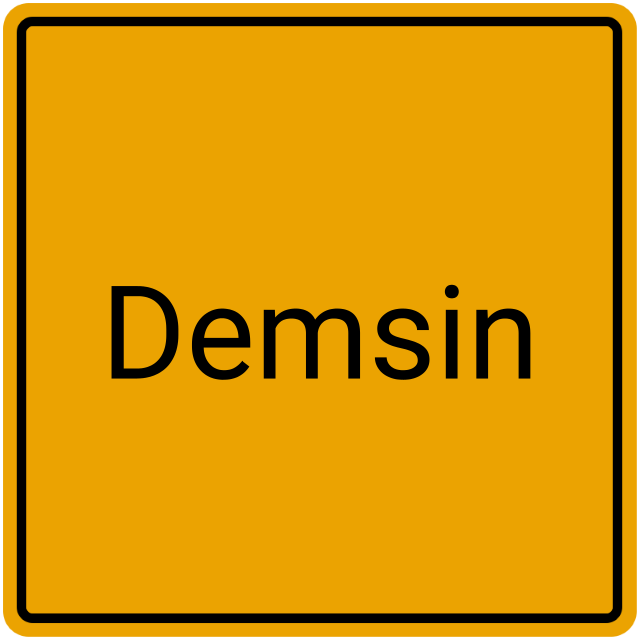 Meldebestätigung Demsin