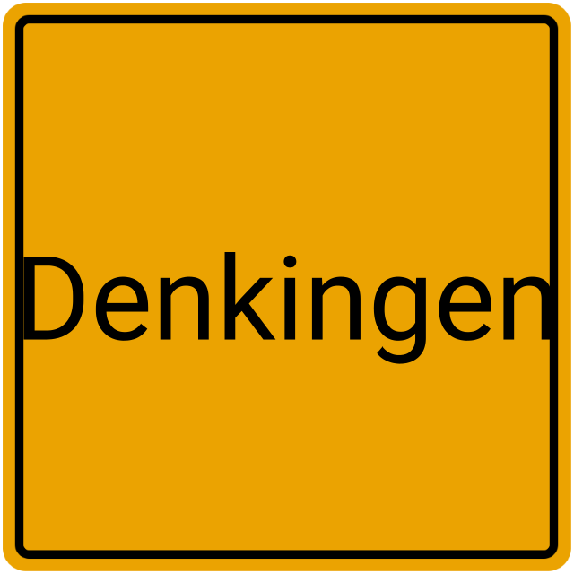 Meldebestätigung Denkingen