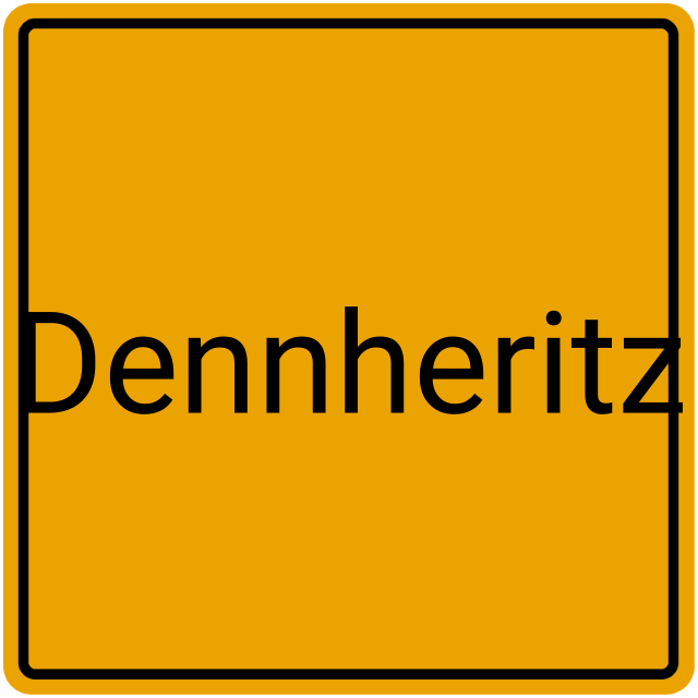 Meldebestätigung Dennheritz