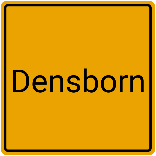 Meldebestätigung Densborn