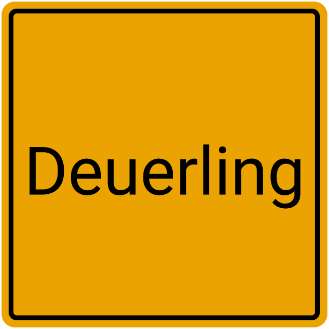 Meldebestätigung Deuerling