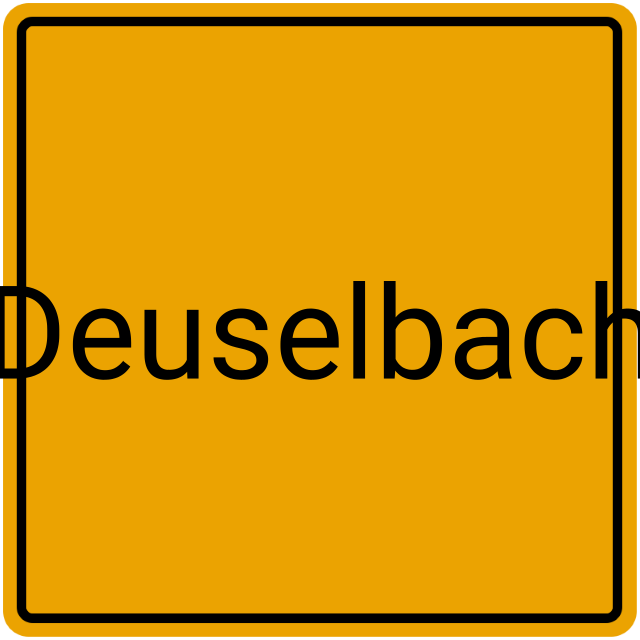 Meldebestätigung Deuselbach