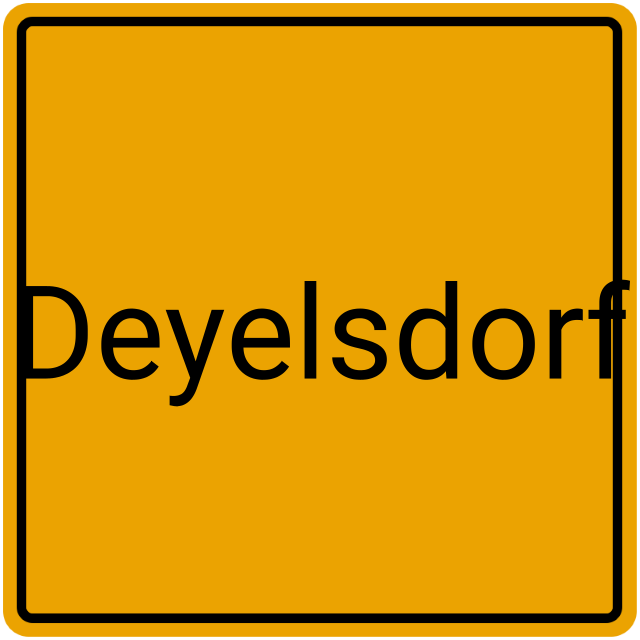 Meldebestätigung Deyelsdorf