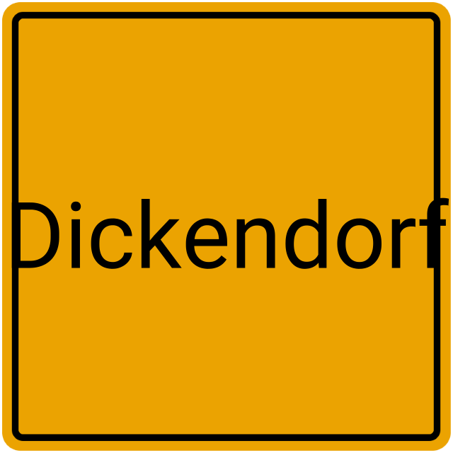 Meldebestätigung Dickendorf