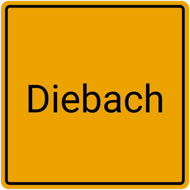 Meldebestätigung Diebach