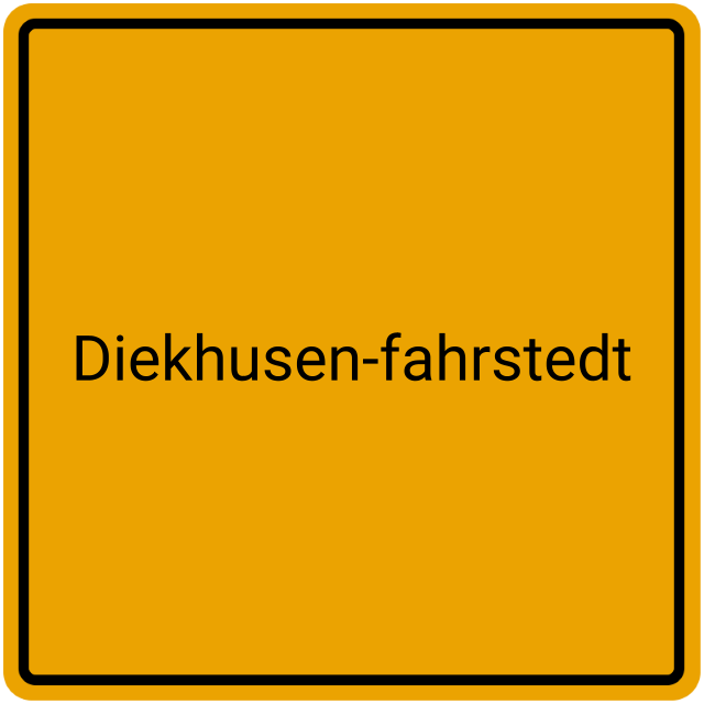 Meldebestätigung Diekhusen-Fahrstedt