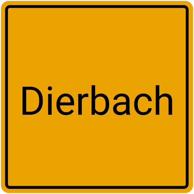 Meldebestätigung Dierbach