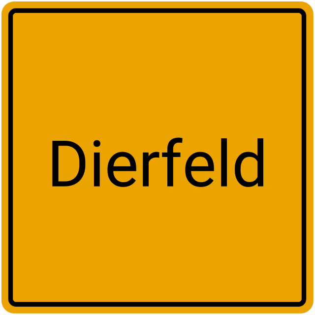 Meldebestätigung Dierfeld