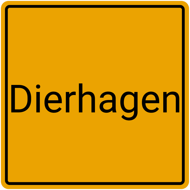 Meldebestätigung Dierhagen