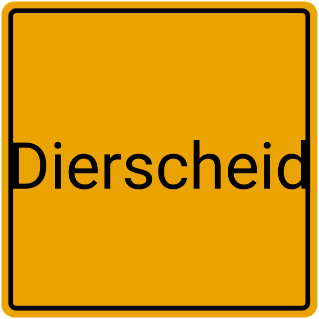 Meldebestätigung Dierscheid