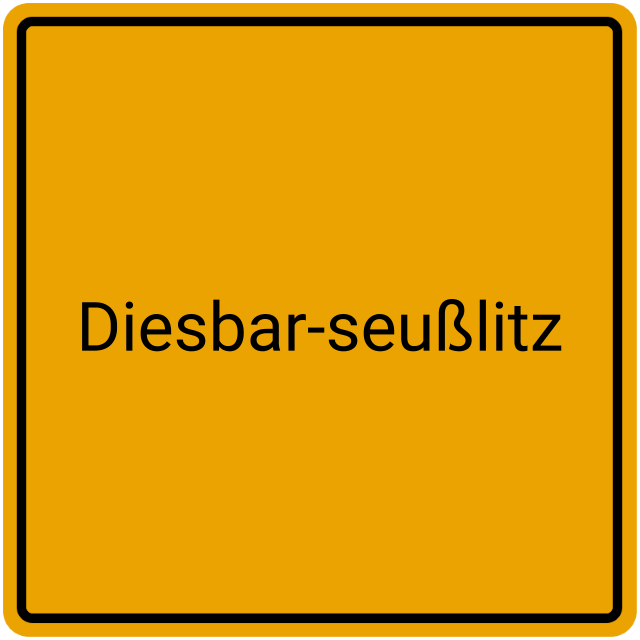 Meldebestätigung Diesbar-Seußlitz