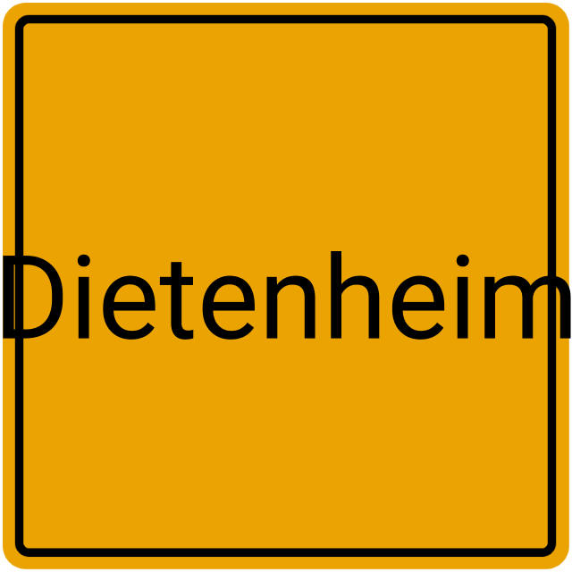 Meldebestätigung Dietenheim