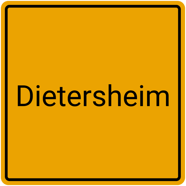 Meldebestätigung Dietersheim