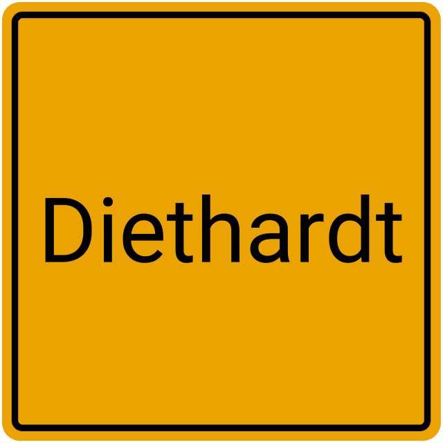 Meldebestätigung Diethardt