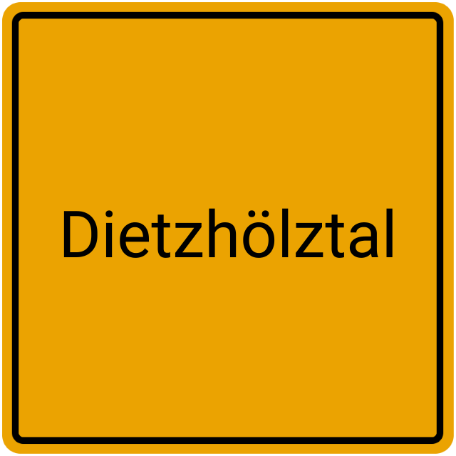 Meldebestätigung Dietzhölztal