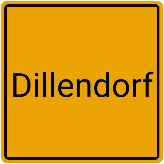 Meldebestätigung Dillendorf