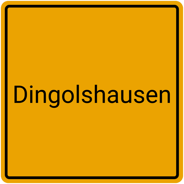 Meldebestätigung Dingolshausen