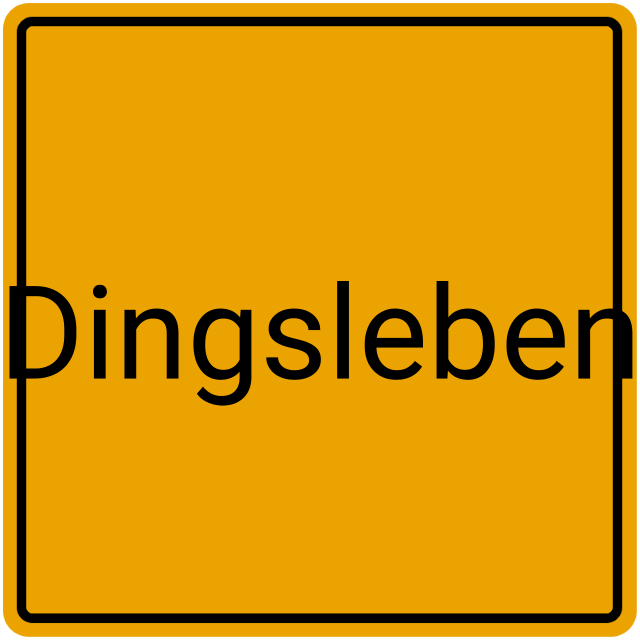 Meldebestätigung Dingsleben