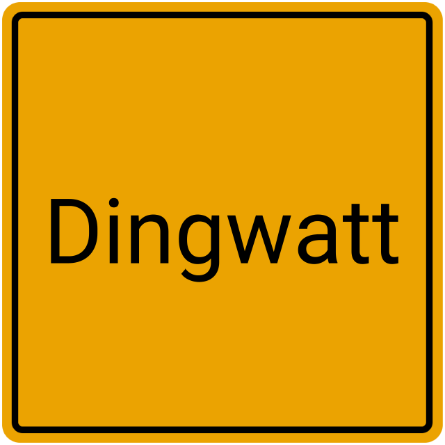 Meldebestätigung Dingwatt