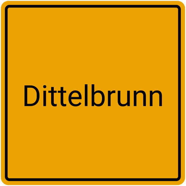 Meldebestätigung Dittelbrunn