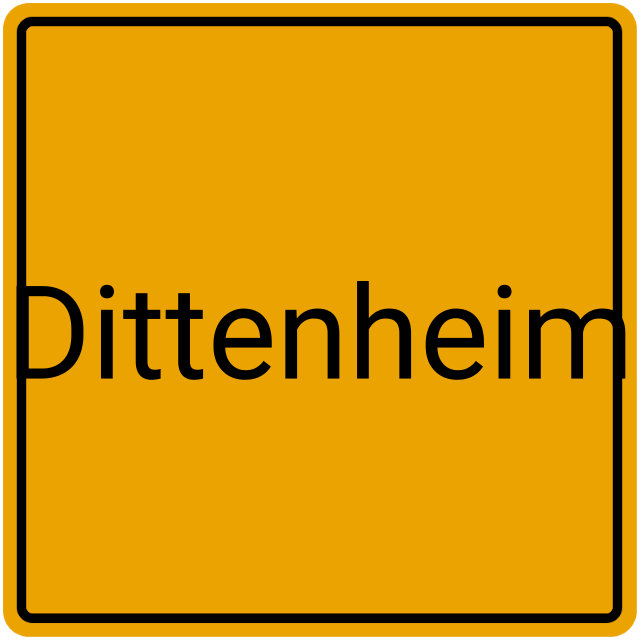 Meldebestätigung Dittenheim