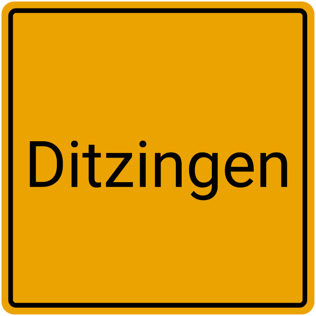 Meldebestätigung Ditzingen