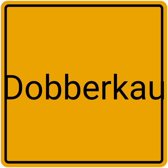 Meldebestätigung Dobberkau