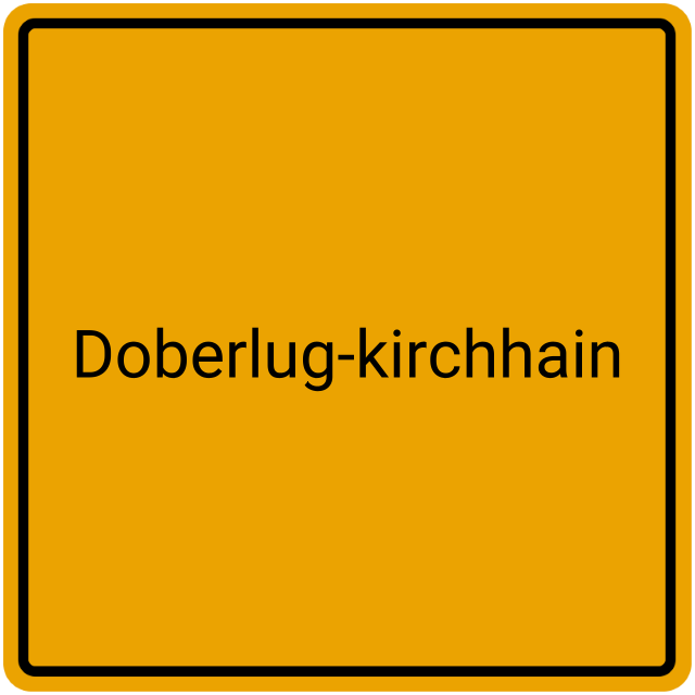 Meldebestätigung Doberlug-Kirchhain