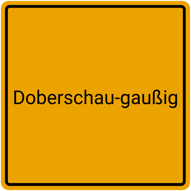 Meldebestätigung Doberschau-Gaußig