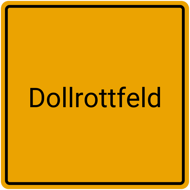 Meldebestätigung Dollrottfeld