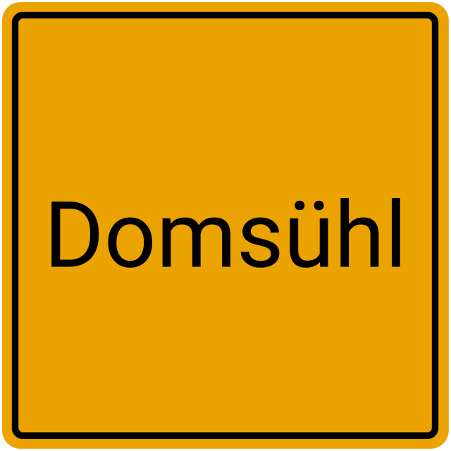 Meldebestätigung Domsühl