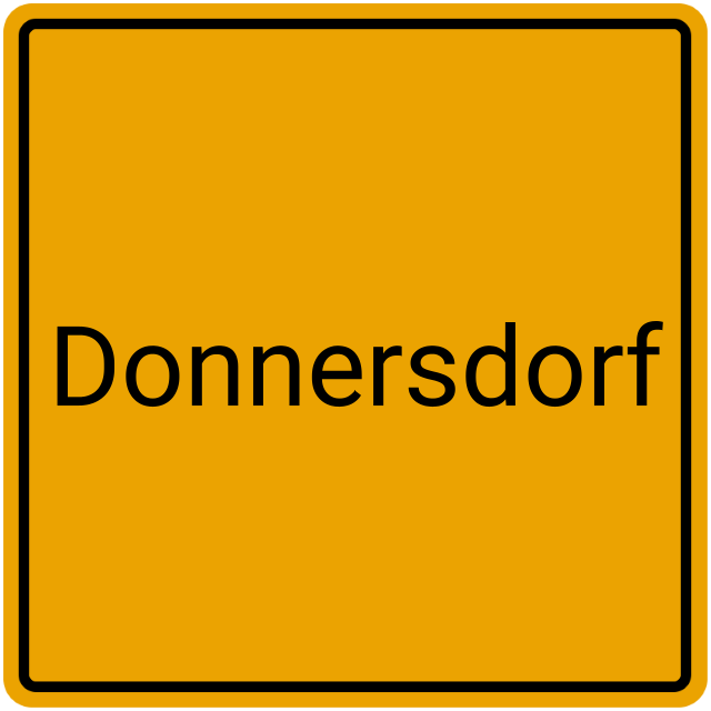 Meldebestätigung Donnersdorf