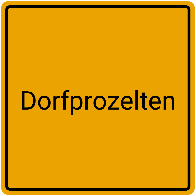 Meldebestätigung Dorfprozelten